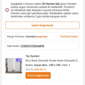 Satıcıdan Yanlış Ürün, İade Reddi Ve Para İadesi Yok