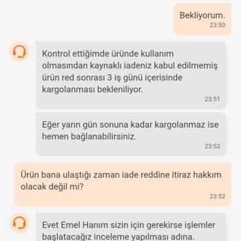 Satıcıdan Yanlış Ürün, İade Reddi Ve Para İadesi Yok