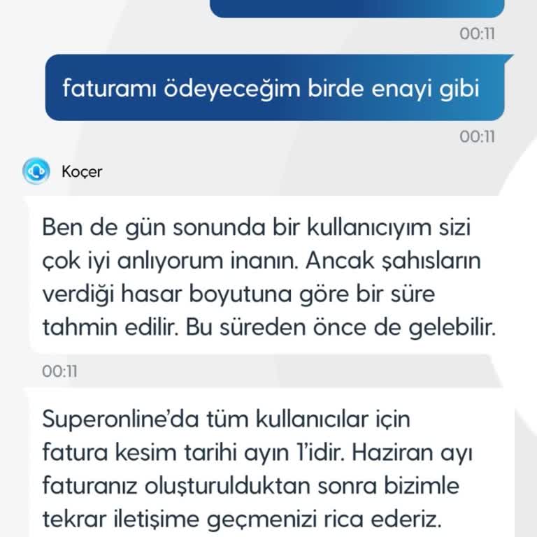 Altyapı Sorunu İddiası Ve Haksız Faturaya Karşı Şikayet