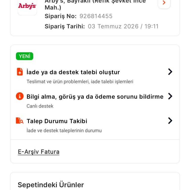 Teslim Edilmediği Sipariş Teslim Edildi Olarak Gösteriliyor Ve Ücret İadesi Talep Ediliyor
