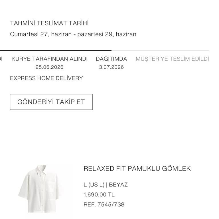 Zara’da Teslimat Gecikmesi Nedeniyle Sipariş İptali Ve Ücret İadesi Talebi