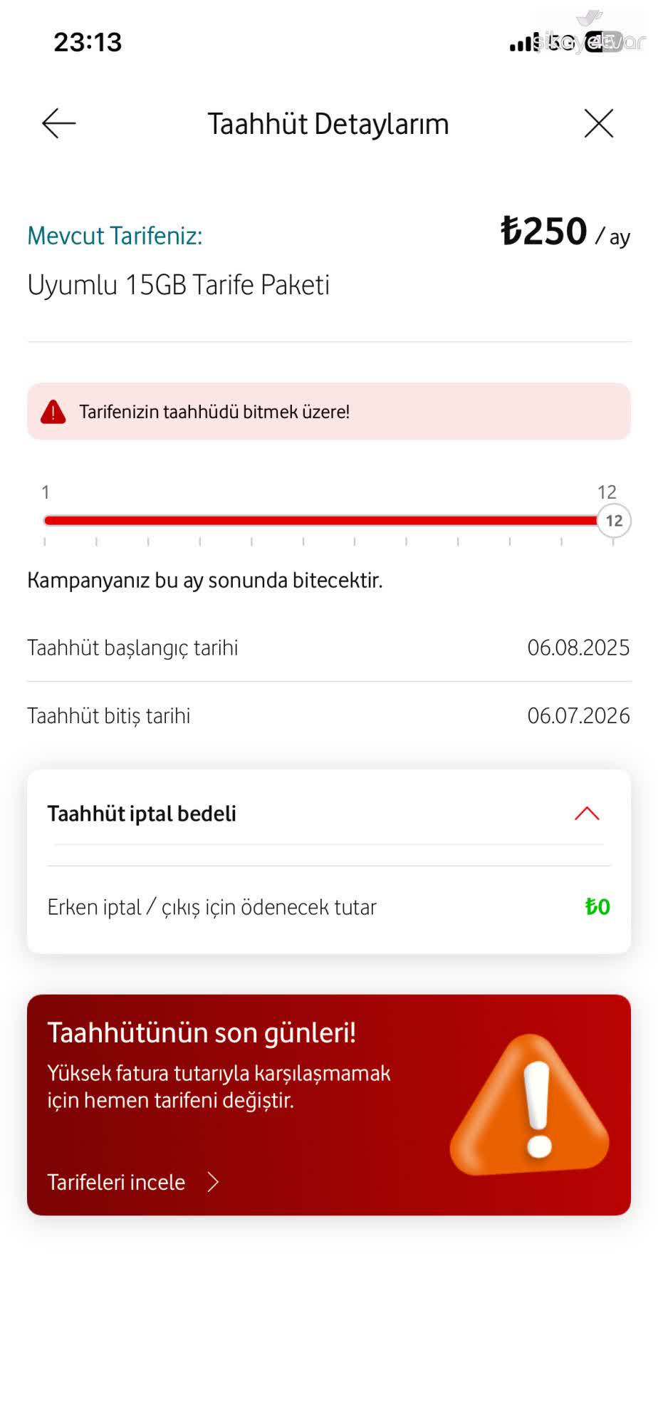 Vodafone Uzun Süreli Müşteri Olmamıza Rağmen Çifte Fiyat Teklifi