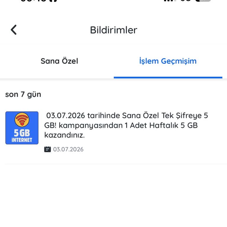 Kazandırio'dan 5 GB İnternet Kazandım Ama Hattıma Tanımlanmadı Ve Müşteri Hizmetine Ulaşılamıyor