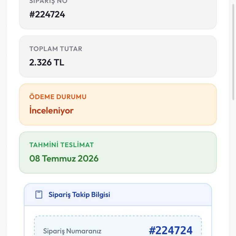 Minikdiyari.com İptal Edilen Siparişin Havale İadesi Yapılmadı