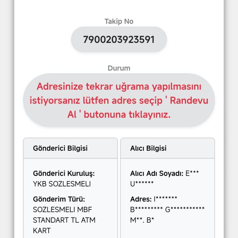 Kuryenet’te Kartım Beş Gün Teslim Edilmedi, Müşteri Hizmetinden Yanıt Almadım