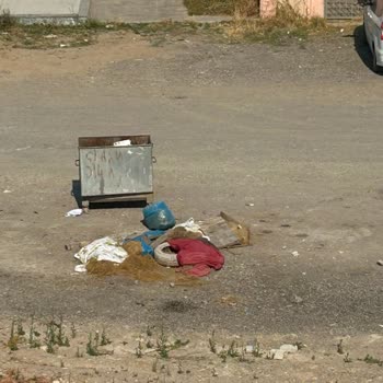 Karasu Belediyesi Yalı Mahallesi Piri Reis Caddesi’nde Çöp Ve Atık Toplanmıyor