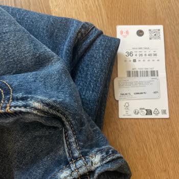 Zara Gordion AVM Mağazasından Alınan Kot Pantolonun 5 Kullanımda Deformasyonu