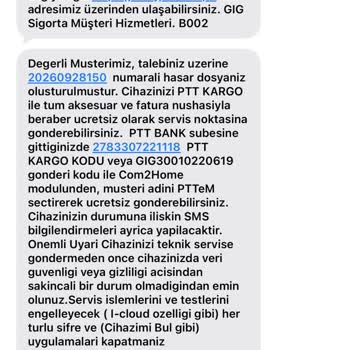 Kırılan Tablet İçin Yanıltıcı Sigorta Sözü Ve Yetersiz Mağaza Çeki