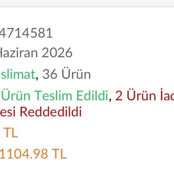 Trendyol'da Kayıp Kargo Ve İade Reddi Mağduriyeti