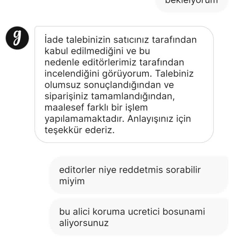 Yanıltıcı İlan Fotoğrafı Ve Engellenen İade Talebi