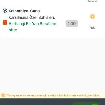 Yüksek Oranlı Kupon Ödemesi Yanlış Yapıldı Ve Keyfi İptal Edildi