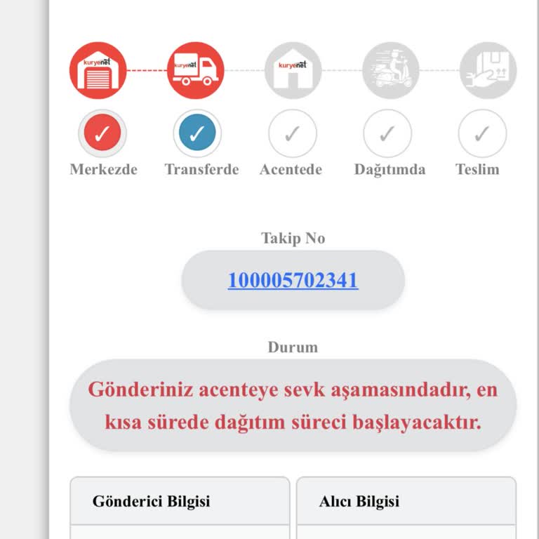 Kuryenet'ten Uzun Süren Kargo Gecikmesi Ve Cevapsız Müşteri Hizmetleri