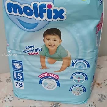 Molfix Bez Üretim Hatası, Kesik, Yanlış Yerden Kesme Cırtlar Yanlış Yerde