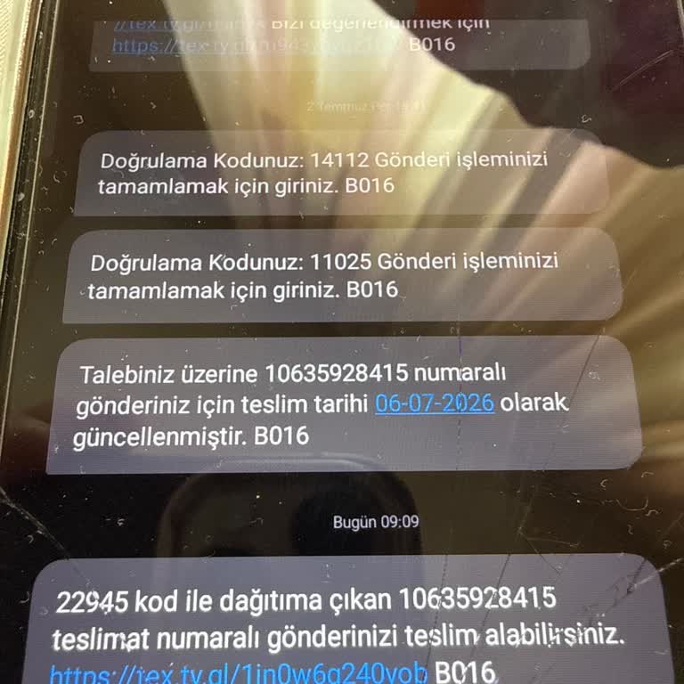 Teslim Tarihi Değişikliği Görmezden Gelindi, Kargo Ulaşmadı