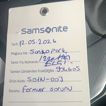 Garanti Kapsamındaki Çantam Tamir Edilmeden Zipper Bozulmasıyla Teslim Edildi