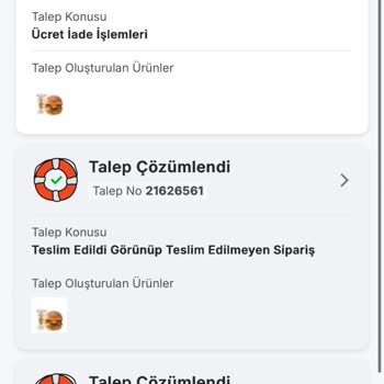 Teslim Edildi Görünen Siparişim Elime Ulaşmadı Ve Müşteri Hizmetinden Geri Dönüş Yok