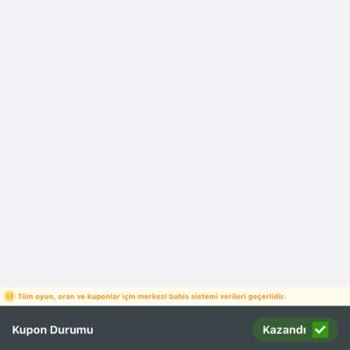 Kazanan Kuponum Maç Sonrası Geçersiz Sayıldı Ve Ödülüm Yatırılmadı
