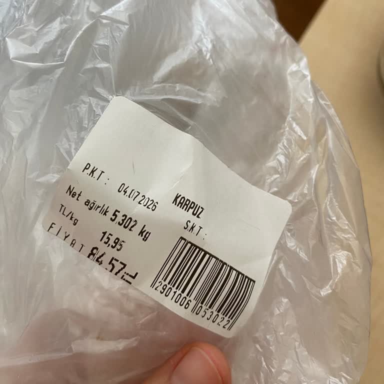 Güreller Market'te Karpuz Fiyatı Etikette Ve Kasada 10 TL Farkı