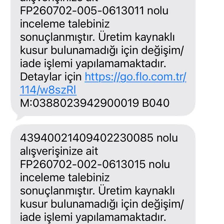 FLO’dan Aldığım Ayakkabılarda Hızlı Aşınma Ve Garanti Reddi