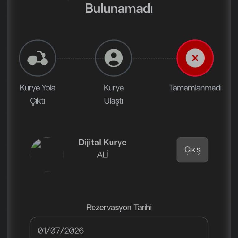 Dijital Kurye Yanıltmasıyla Port İşlemi İptali