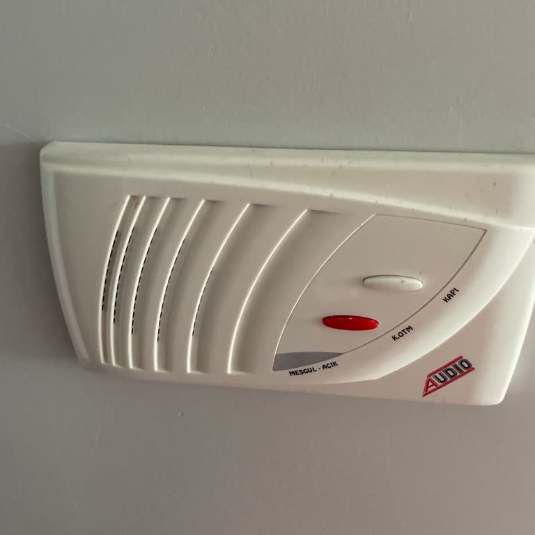 Audio Sesli Diyafon Sistemindeki Ses Düşüklüğü Ve Kapı Açma Sorunu İçin Acil Servis Talebi