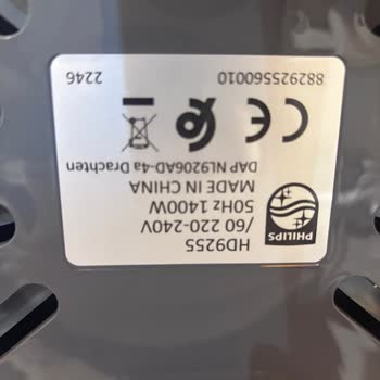 Philips Airfryer Kapak Tırnağı Kırılması Nedeniyle Cihaz Çalışmıyor, Ücretsiz Onarım Talebi