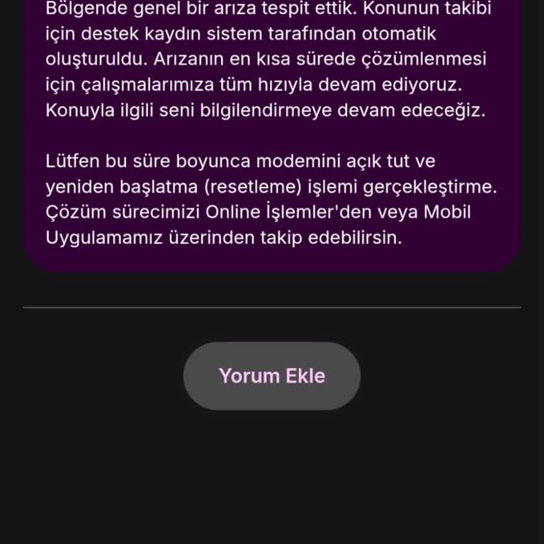 Uzun Süreli İnternet Kesintisi İşimi Durdurdu Ve Telafi Talep Ediyorum
