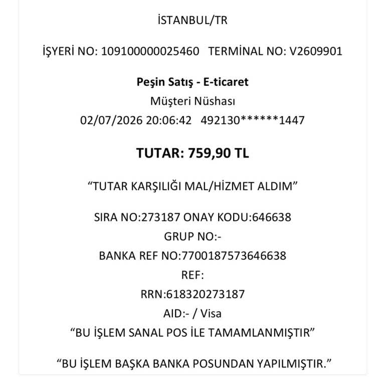 Simin Butik’te Ödeme Onayı Sonrası Ek Ücret Talebi Ve Tutarsız İletişim
