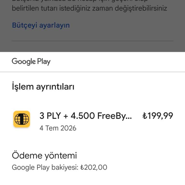Ödeme Yapıldı Ama Kazan Kazan Uygulaması 3 Ply Bilet Ve 4500 Freebyte Tanımlamadı