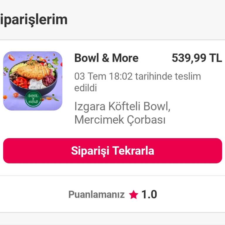 Yanmış Ve Kurumuş Köfteler, Yemeksepeti Müşteri Hizmetlerinin İhmalkârlığı