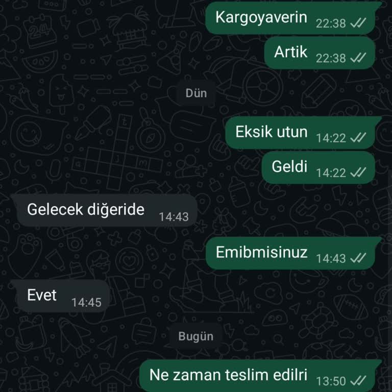 Eksik Üst Parça Teslimi Ve Satıcıdan Cevapsızlık