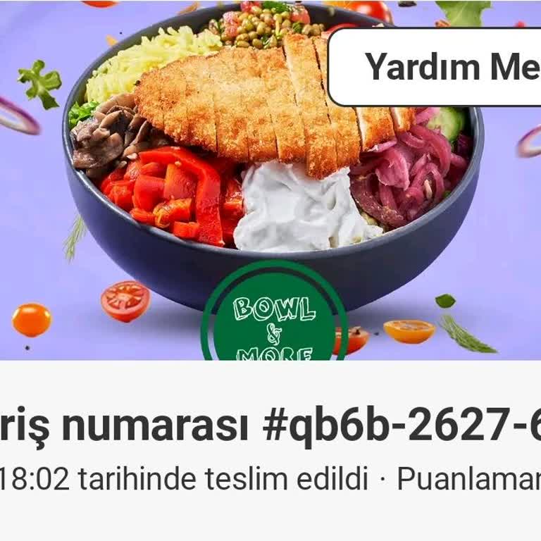 Yanmış Köfte Ve Destek Görüşmesi Kesildiği İçin İade Talebi