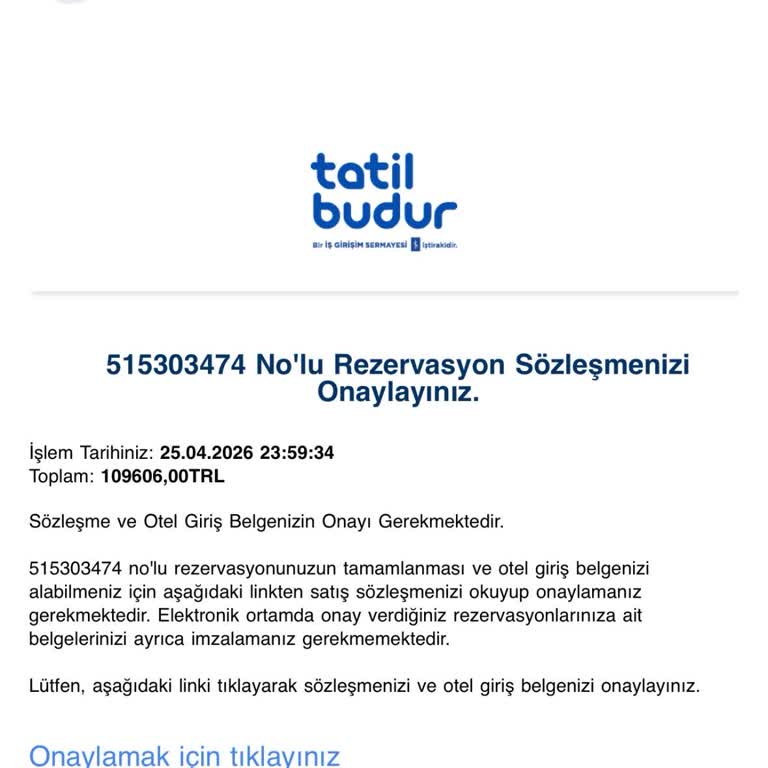 Rezervasyon Değişikliği İçin 50 Aramaya Karşı Hiç Geri Dönüş Alınamadı