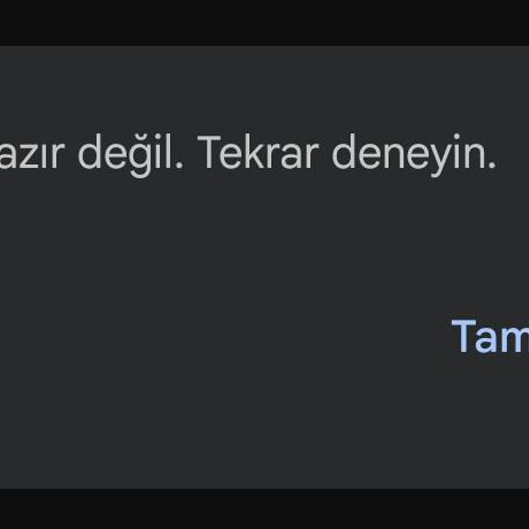 SMS Gönderememe Sorunu: Ağ Hazır Değil Uyarısı