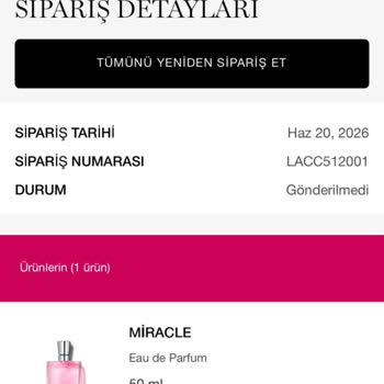 Ödeme Onaylandı Ancak Sipariş Gönderilmedi
