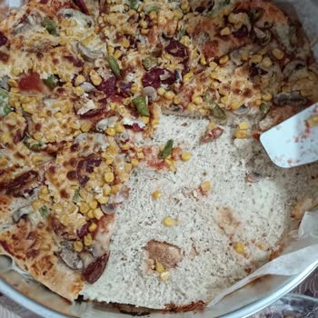 Vindex Pişirme Kağıdı Pizza Yapıştı, Misafirler Aç Kaldı