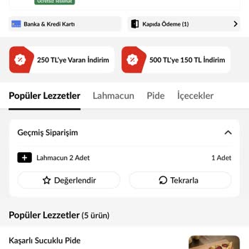 Uber Eats Lahmacun Siparişi Kalitesiz Ve Yorum Yazmam Engellendi