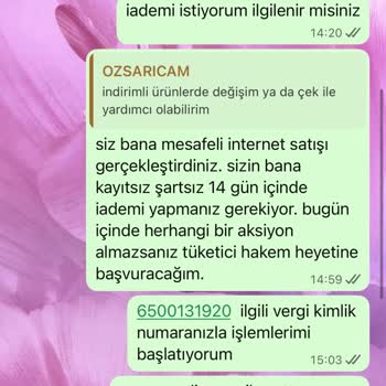 İade Sürecindeki Uzun Bekleyiş Ve Ücret İadesi Yapılmaması