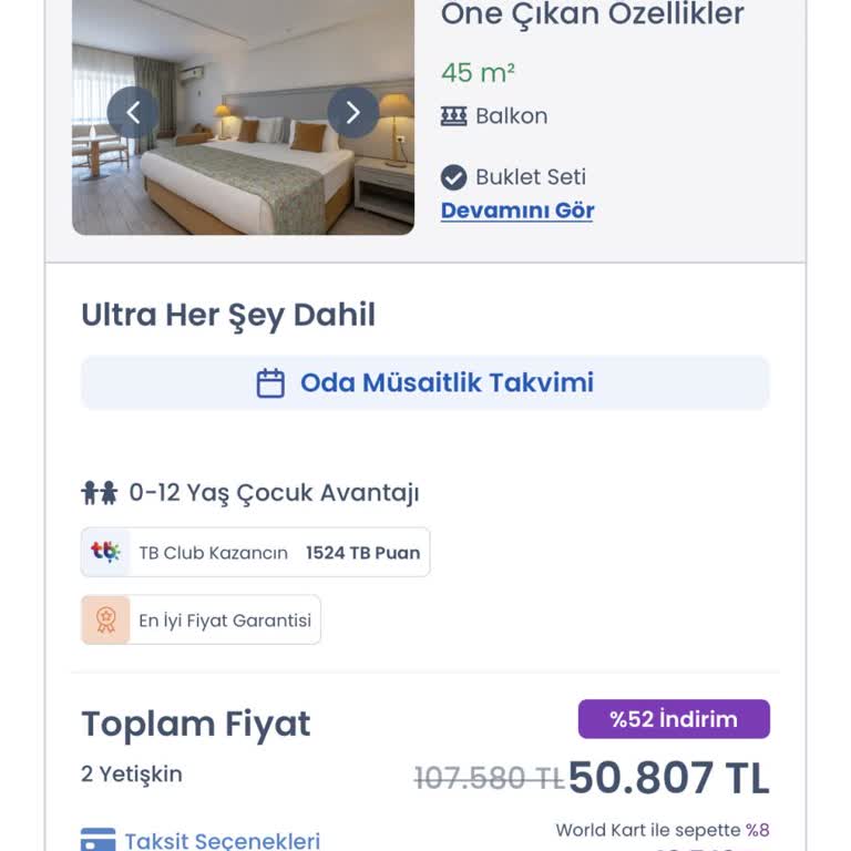 Tatilbudur'da Ödenen Ücretle Güncel Ücret Arasındaki Fark İadesi Sağlanmadı