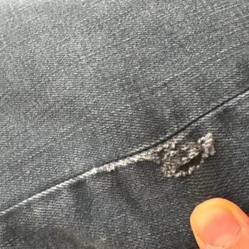 Mavi Jean Pantolonun Hızlı Renk Solması Ve Aşınması, Ürün Değişimi Talebi