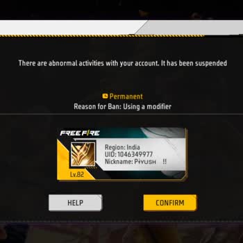 Free Fire Account Banned for Using a Modifier Despite No Cheats