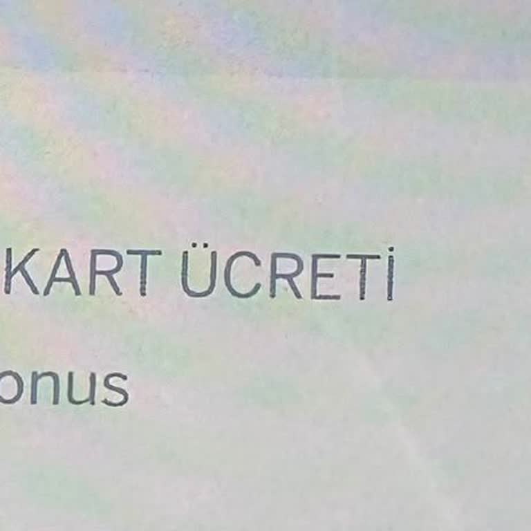 Garanti Bankası Bonus Trink Kartı Yıllık Üyelik Ücretinin İadesi Ve İptali