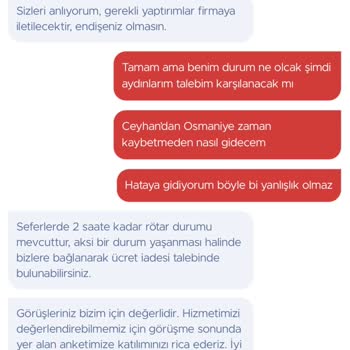 Yanlış Güzergah Bilgisi Nedeniyle Mağduriyet Ve İade Talebi