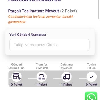 Hepsijet Teslim Edilmemiş Kargo Teslim Edildi Şeklinde İşaretlenmesi