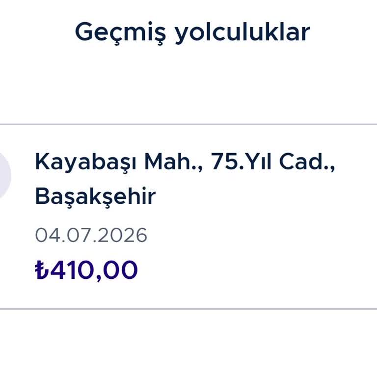 İlk Sürüş 1 TL Vaadi Yerine 410 TL Ücret Alındı İade Talebi