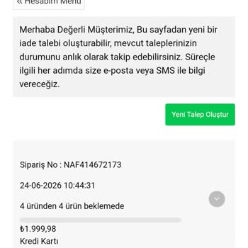 İade Sürecim Beklemede, Yanıtsız E-Posta Ve Telefon