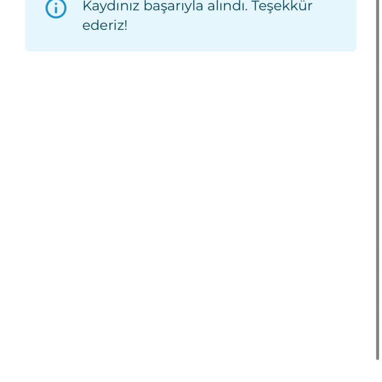 İnfluencer Programı Başvurumun Sonuç Bildirimi Ve Tekrar Başvuru İmkanı Talebi
