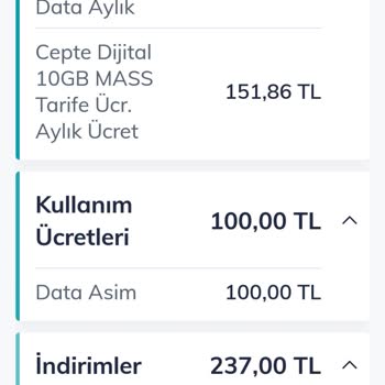 Akıllı Fatura Özelliği Çalışmadı Ve Haksız 100 TL Aşım Ücreti