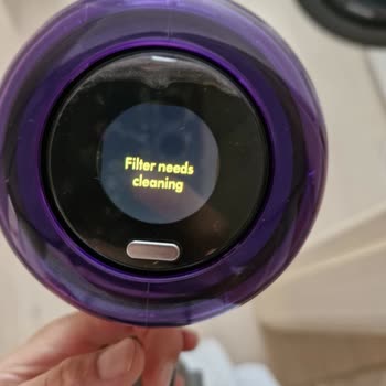 Dyson V12 Detect Slim Keeps Showing Clean Filter Warning