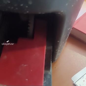 Vileda Bozuk Ürün, Pedal Kullanılmıyor